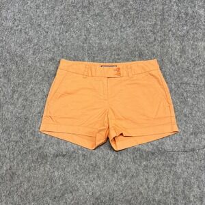 Vineyard Vines Shorts Womens 2 Peach Orange Chino Stretch Summer Casual